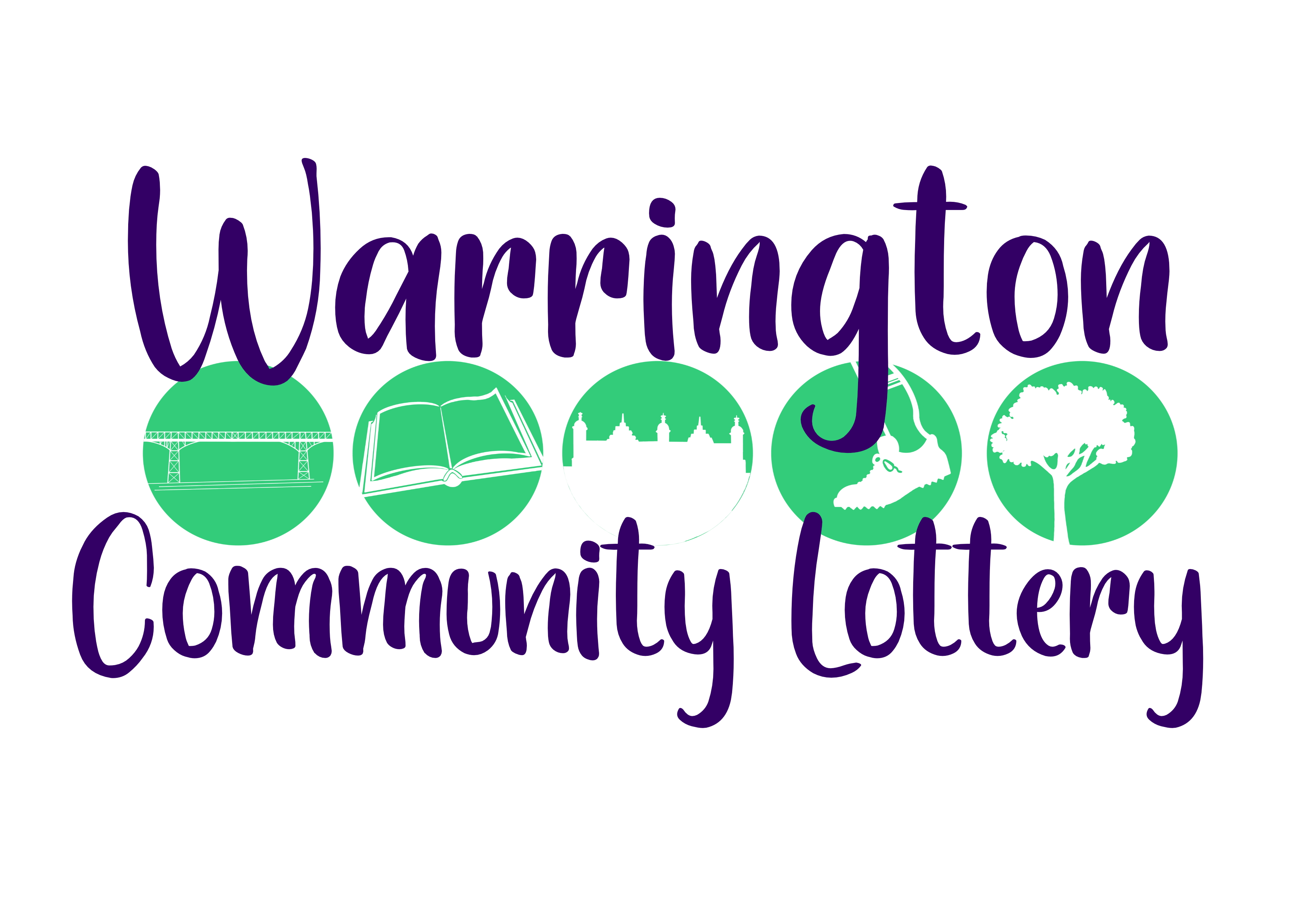 Warrington Community Lottery Logo