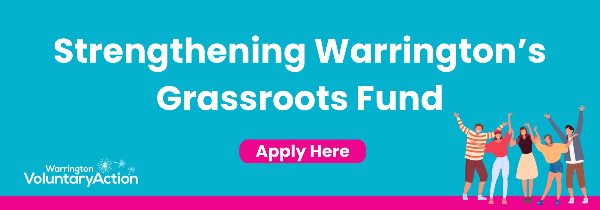 Strengthening Warrington's Grassroots Fund - Apply here