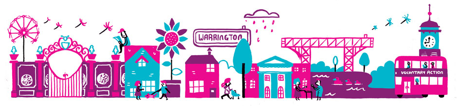 Warrington skyline